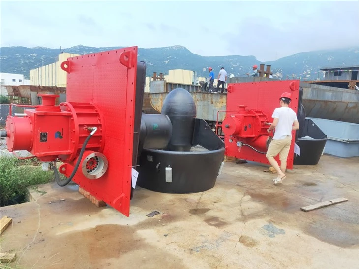 Z-Drived Marine Propulsion Well Mounted Azimuth Thruster Approved By Rina factory