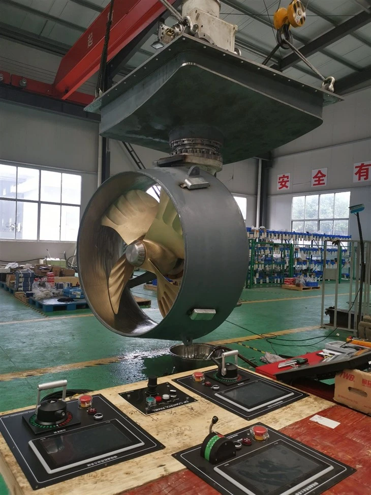 Z-Drived Marine Propulsion Well Mounted Azimuth Thruster Approved By Rina manufacturers